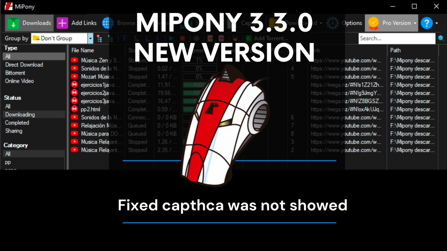 download the new version for mac Mipony Pro 3.3.0