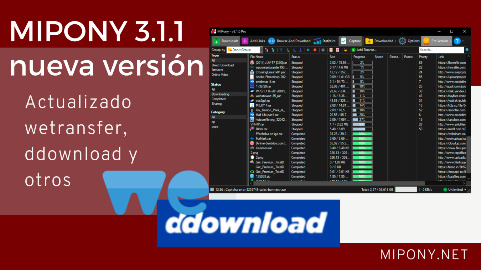 download the last version for windows Mipony Pro 3.3.0
